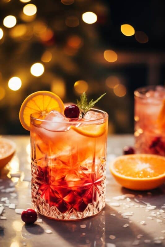 Naughty but Nice Christmas Cocktail - BeCentsational