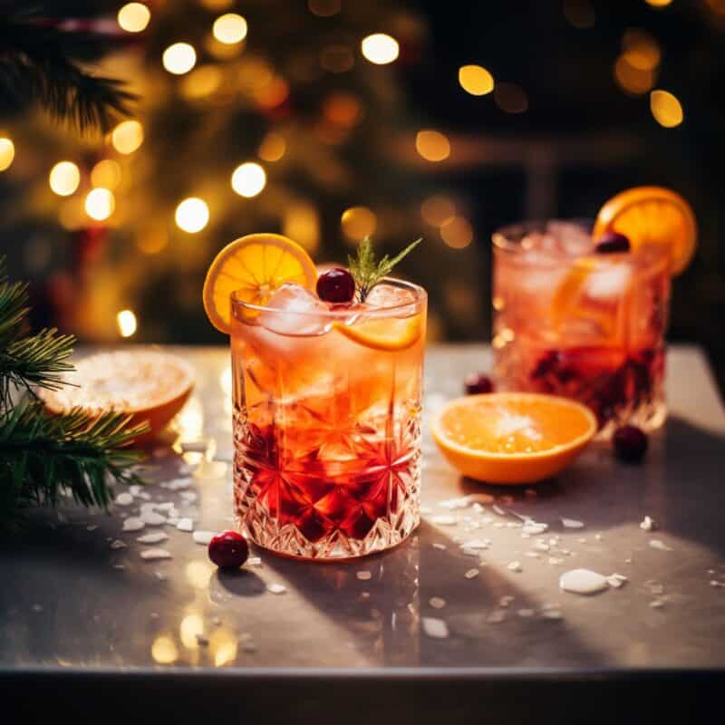 Naughty but Nice Christmas Cocktail - BeCentsational