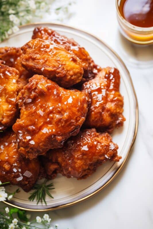 Honey Fried Chicken - BeCentsational