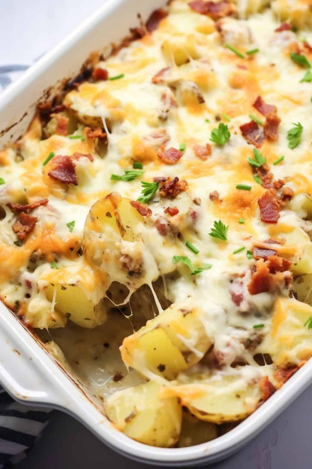 Cheesy Bacon Ranch Potatoes - BeCentsational