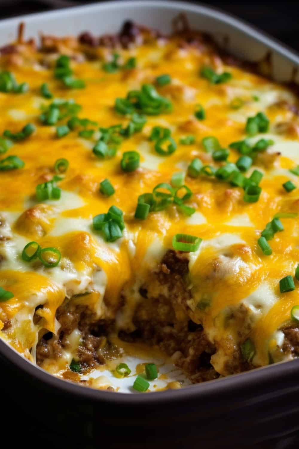 Keto Hamburger Casserole - BeCentsational