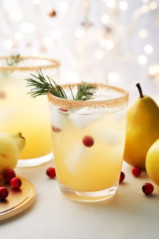 Vanilla-Pear Holiday Punch - BeCentsational