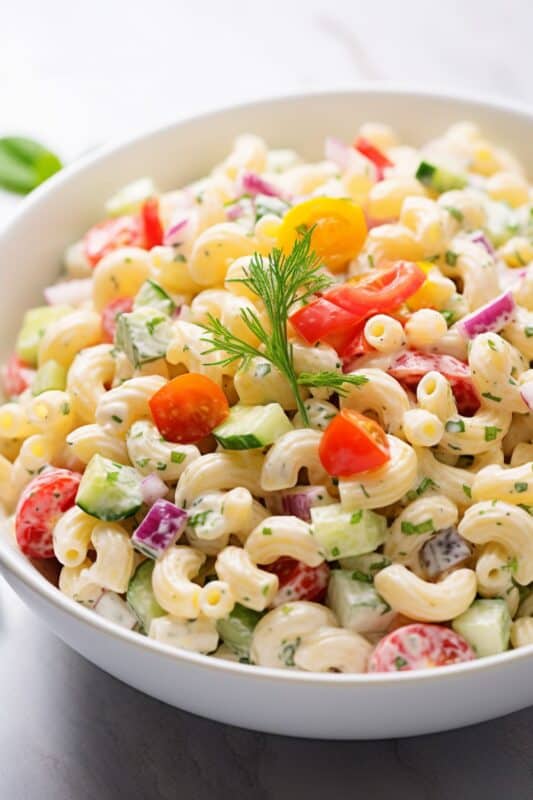 Macaroni Salad - BeCentsational