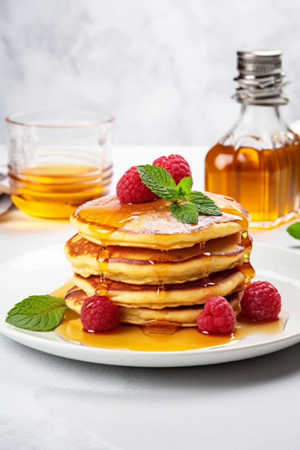 Beautiful Raspberry Pancakes Raspberry Pancakes - BeCentsational