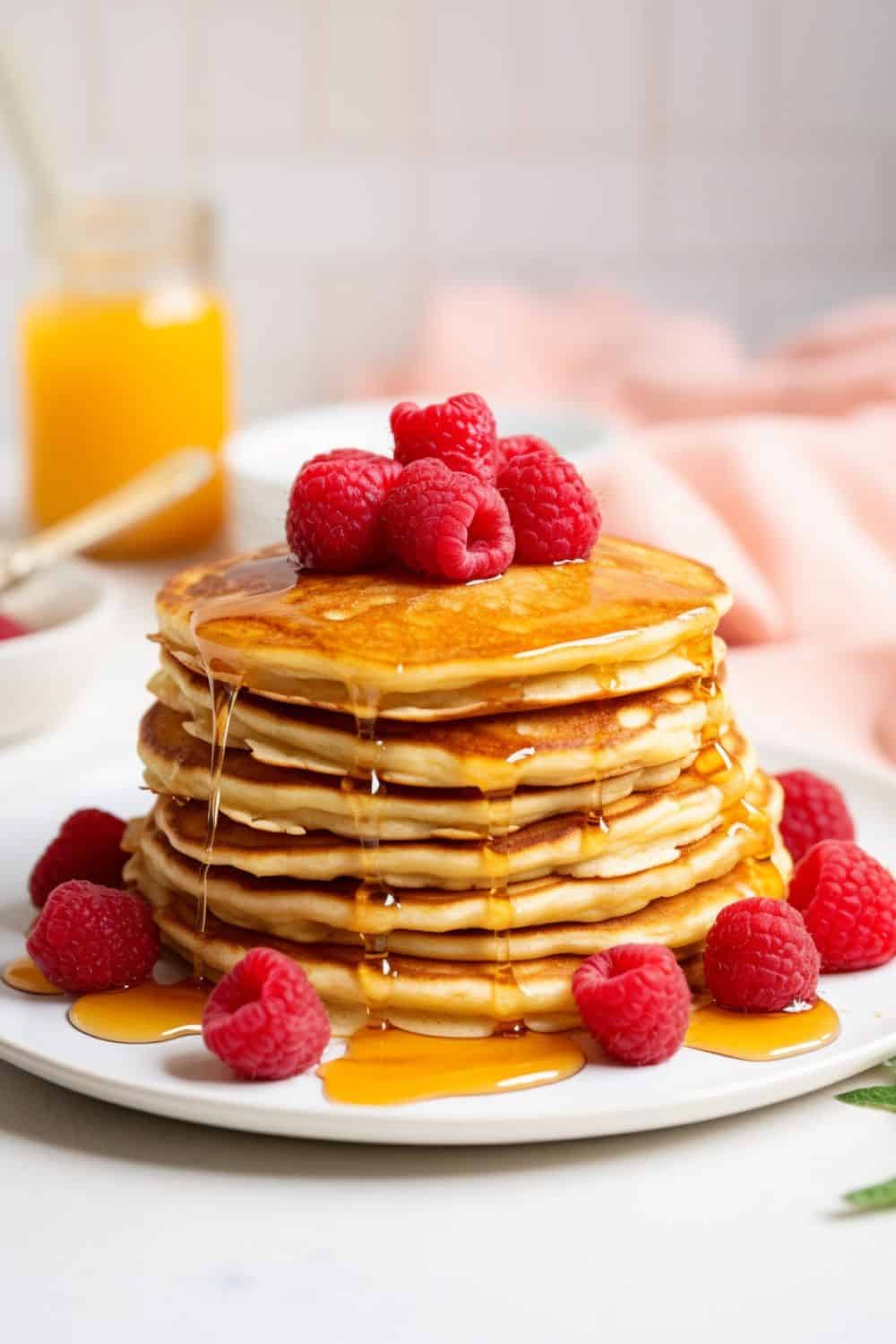 Raspberry Pancakes - BeCentsational