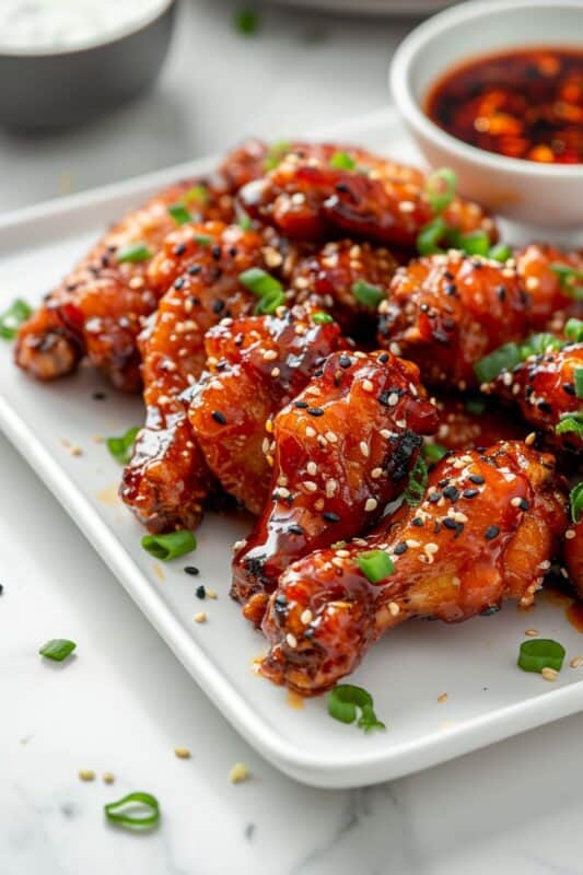 Asian Chicken Wings - BeCentsational