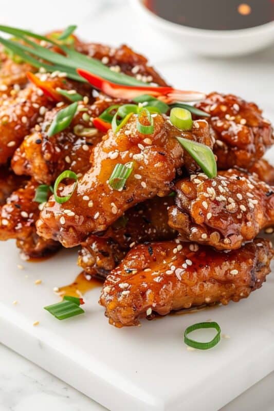 Asian Chicken Wings - BeCentsational