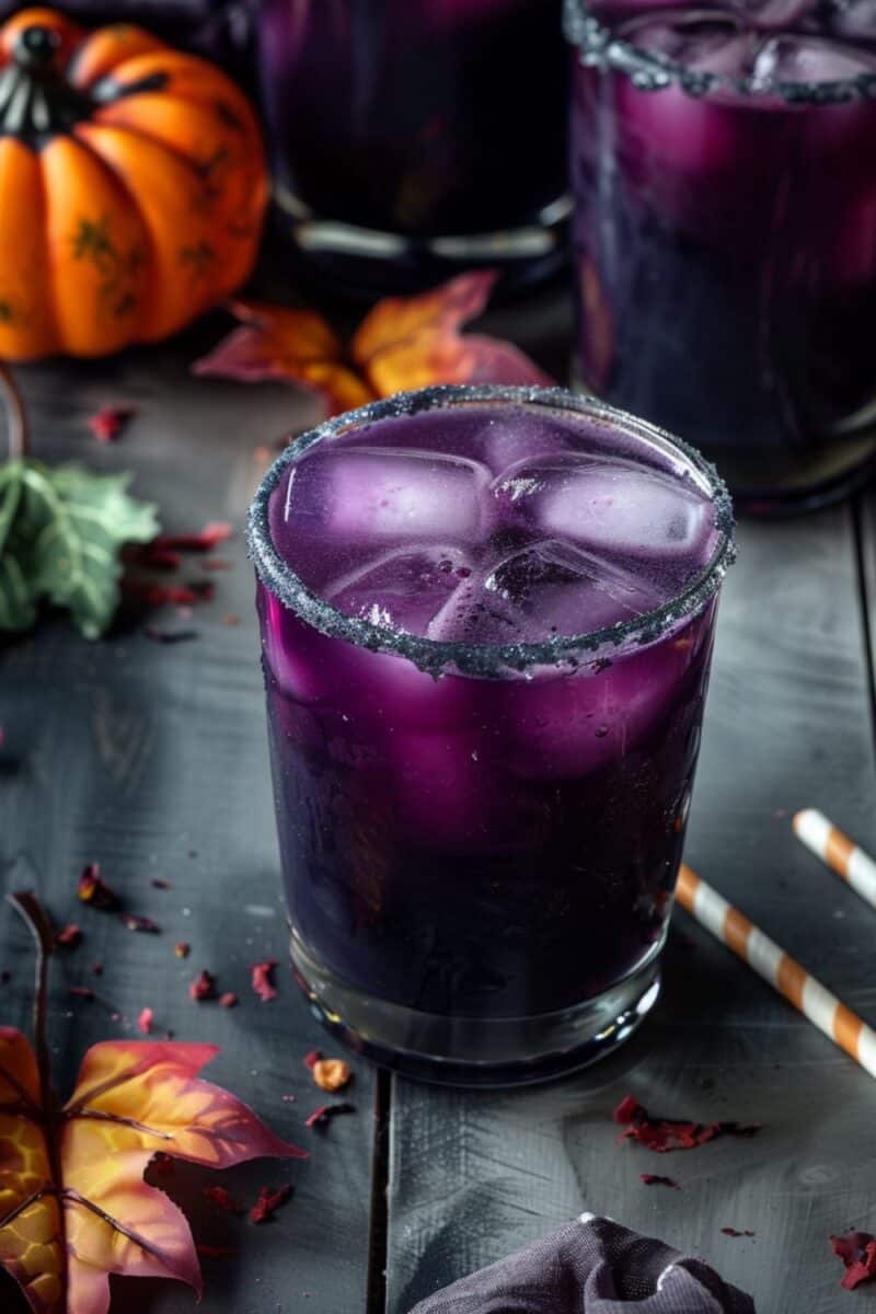 A Magic Potion Cocktail, an enchanting mix that brings a touch of mystique and flavor to any Halloween gathering.
