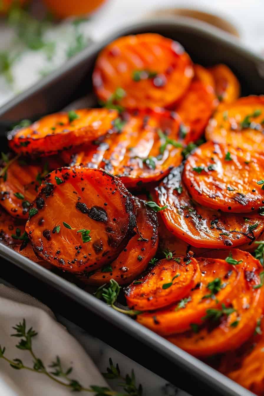 Honey Roasted Carrots In Air Fryer - BeCentsational