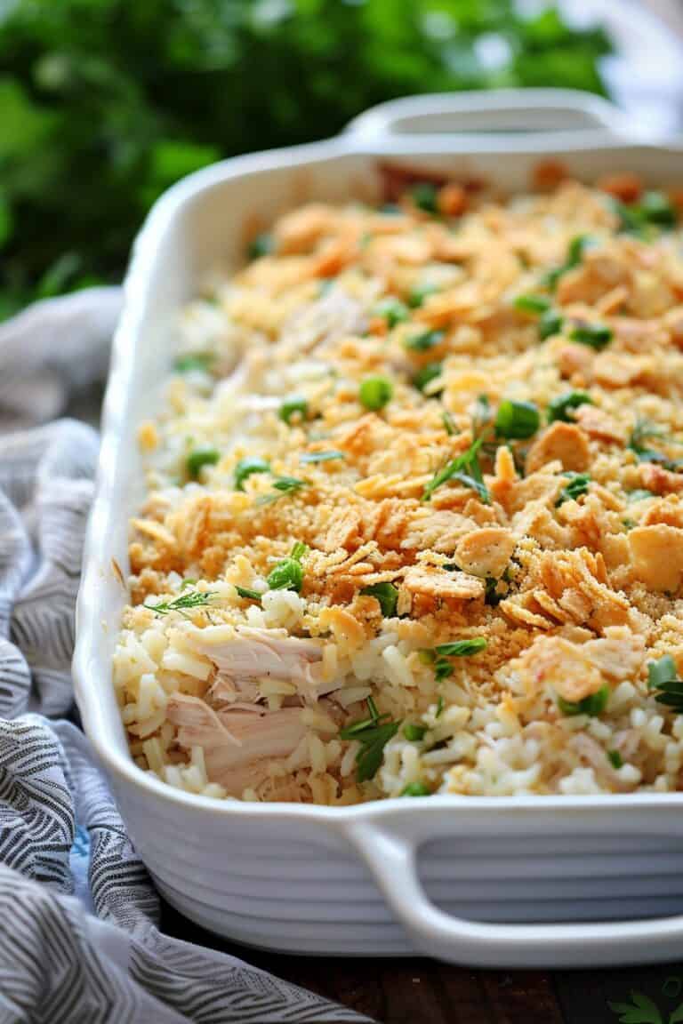 Million Dollar Chicken and Rice Casserole - BeCentsational